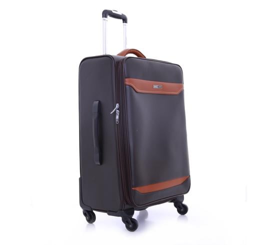 PARA JOHN Buffalos 3 Pcs Trolley Luggage Set, Brown