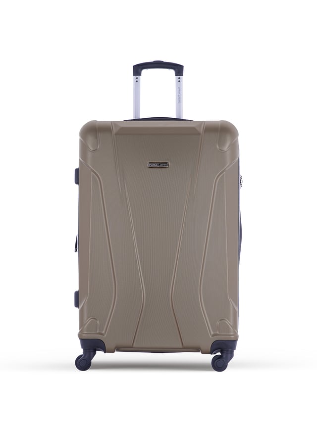 طقم حقائب سفر 4 حقائب مادة ABS بعجلات دوارة (20 ، 24 ، 28 ،32) بوصة ذهبي PARA JOHN - 4 Pcs Zin Trolley Luggage Set, Golden