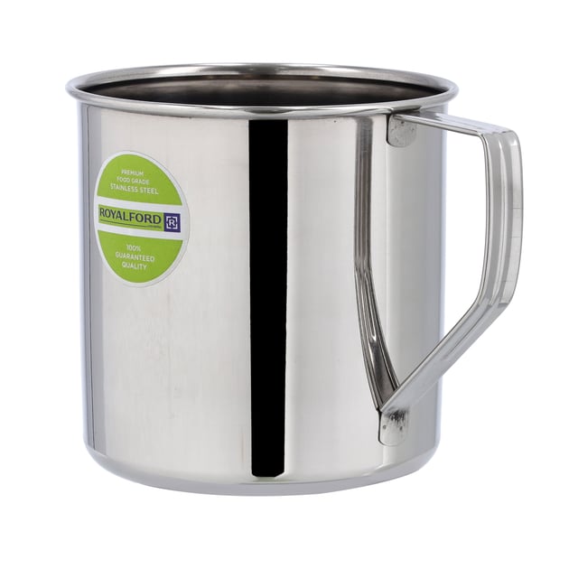 Royalford Stainless Steel Rainbow Mug with Strong Handle | RF10146 | 10 cm | Ideal for Coffee, Tea, Milk and Water | Premium Quality | 100% Food Grade