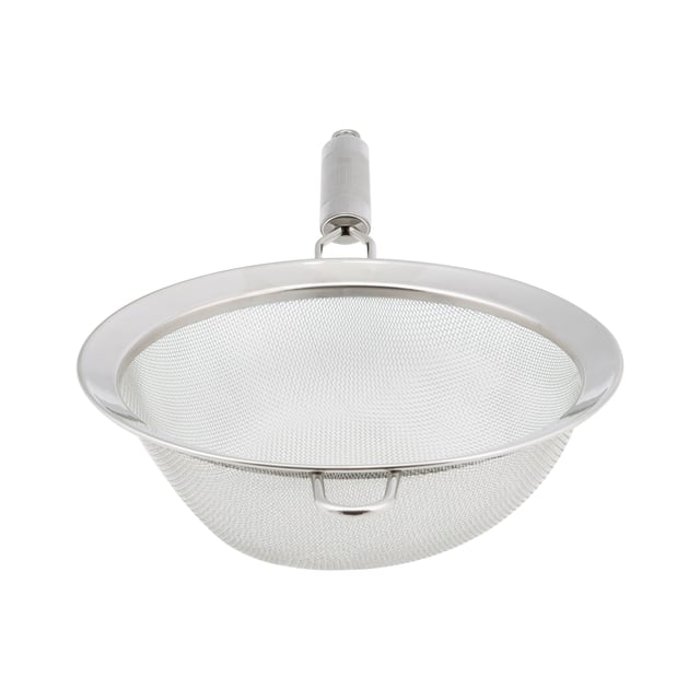 Royalford Stainless Steel Strainer 20Cm - Sifters & Strainers - Kitchen Flour Handheld Screen Mesh