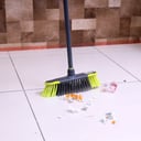 مكنسة يدوية بعصا طويلة Floor Broom/Green+Grey 1X24 -Royalford