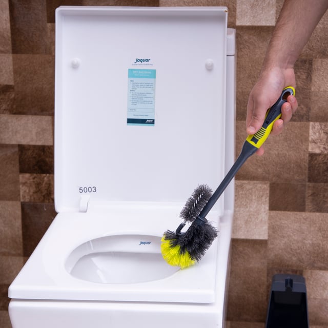 Royalford Toilet Brush/Green+Grey 1X24