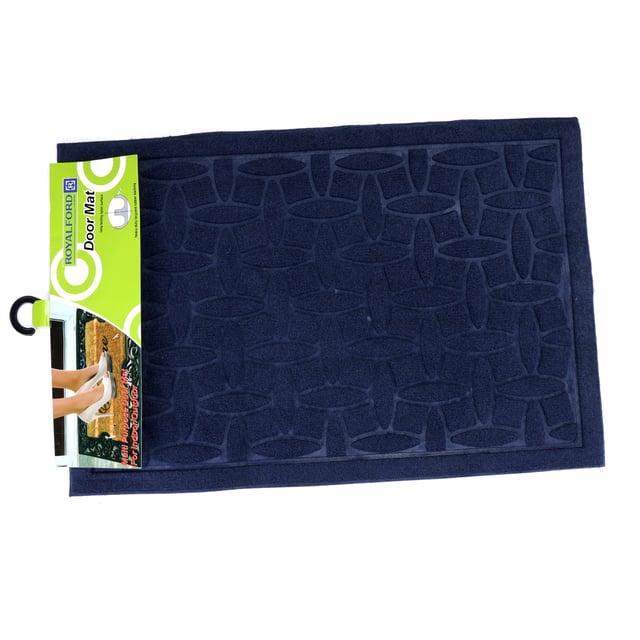 Royalford Rubber Mat - Home, Shop Outdoor Rubber Entrance Mats Anti Fatigue None Slip Indoor Safety