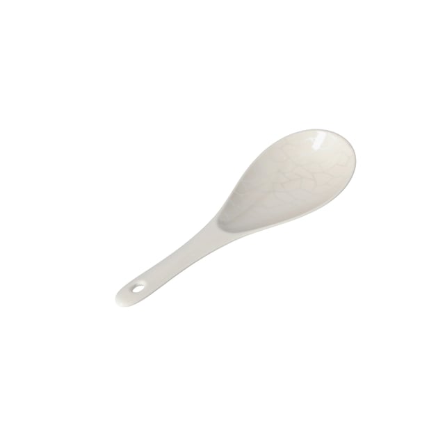 Royalford Melamine Ware Rice Spoon - Cooking And Serving Spoon With Grip Handle & Hanging Loop