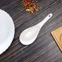 Royalford Melamine Ware Rice Spoon - Cooking And Serving Spoon With Grip Handle & Hanging Loop