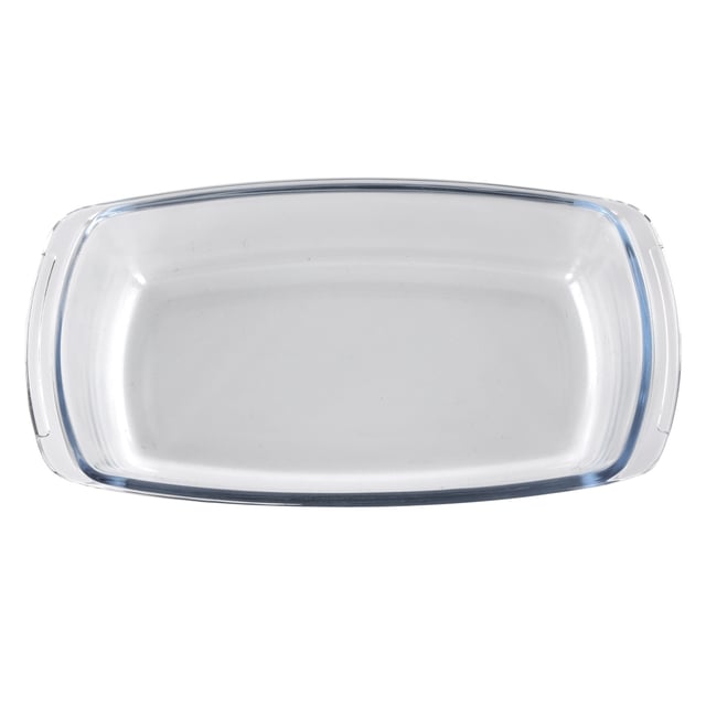 Royalford Glass Loaf Dish 1.8L - Rectangular Roasting & Baking Tray