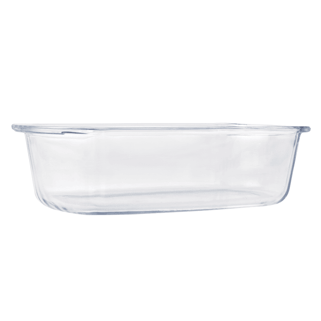 Royalford Glass Loaf Dish 1.8L - Rectangular Roasting & Baking Tray