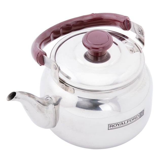 Royalford Stainless Steel Stove Top Tea Kettle, 2L