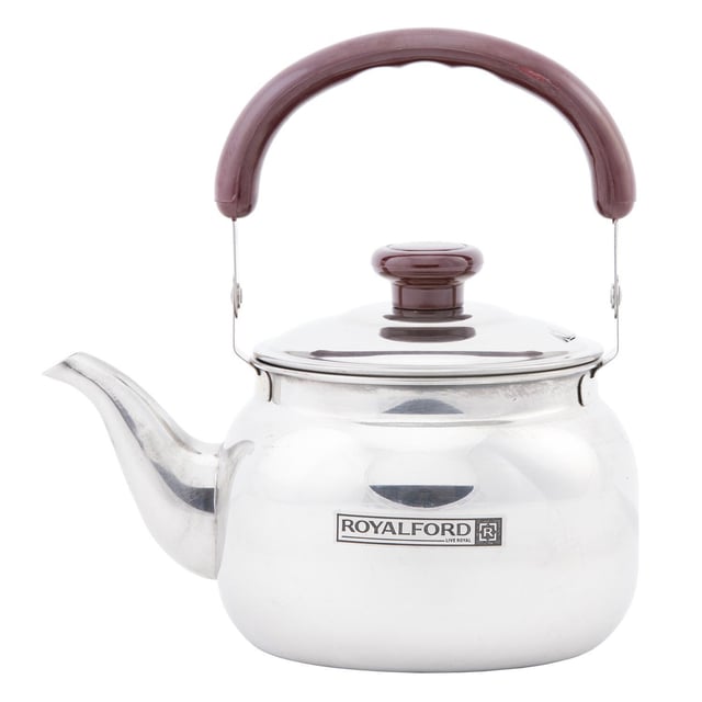 براد شاي صغير ستانليس ستيل 1 لتر رويال فورد Royalford 1L Stainless Steel Top Tea Kettle