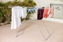 Royalford Large Folding Clothes Airer 180X55 Cm - Drying Space Laundry Washing