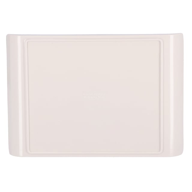 صينية تقديم بمقابض مريحة رويال فورد  Royalford Melamine Boat Serving Tray With Wide Handles (22.9X16.0X1.3Cm)