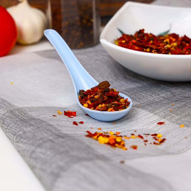 Royalford 5.5" Professional Melamine Spoon - Cooking And Serving Spoon With Grip Handle