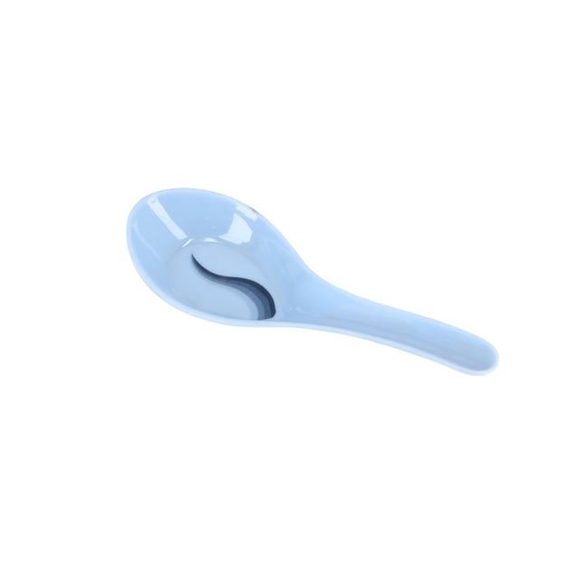 Royalford 5.5" Professional Melamine Spoon - Cooking And Serving Spoon With Grip Handle