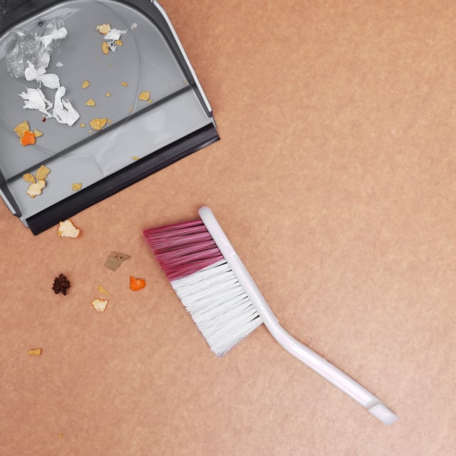 فرشاة تنظيف غبار يدوية رمادي Royalford - Cleaning Brush