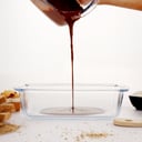 Royalford Glass Loaf Dish 1.8L - Rectangular Roasting & Baking Tray