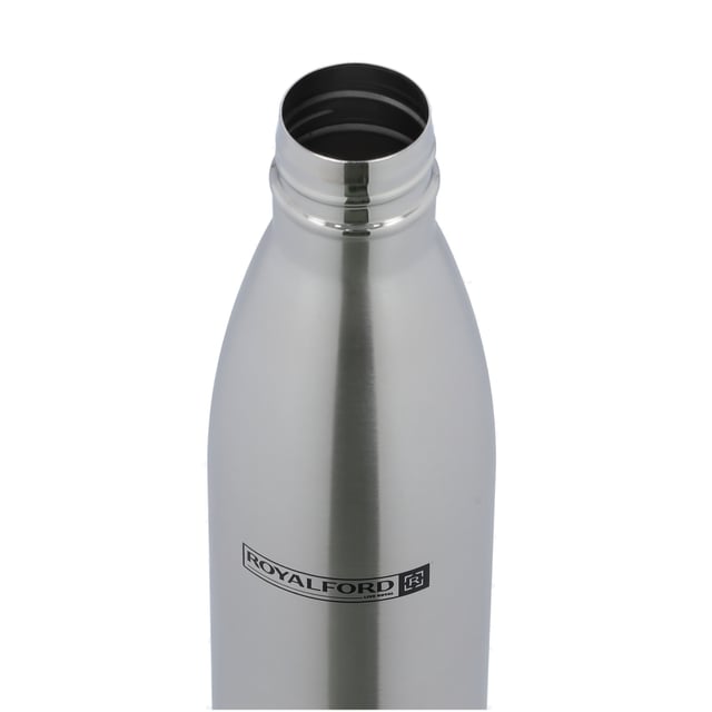 Royalford 750ml Vacuum Bottle - Double Wall Stainless Steel Water Bottle RF8899SL