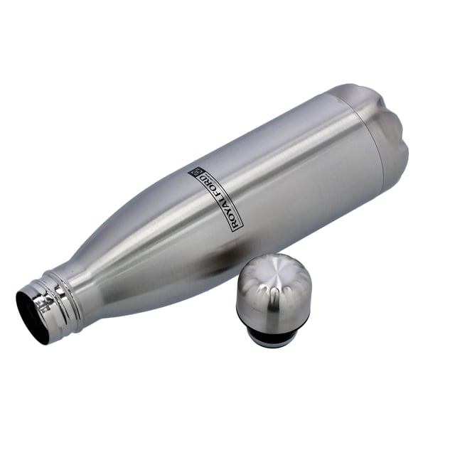 Royalford 750ml Vacuum Bottle - Double Wall Stainless Steel Water Bottle RF8899SL