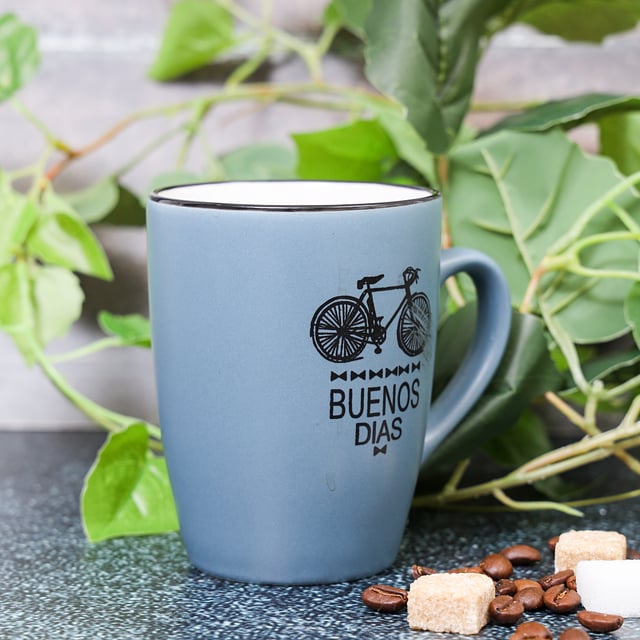 Royalford Reusable Stoneware Coffee Mug 350 Ml- Large Coffee & Tea Mug, Traditional Extra Large Tea