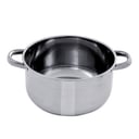 طقم طناجر مع ملاعق نايلون 12 قطعة ستانلس ستيل من رويال فورد Royalford Stainless Steel Induction Safe 12Pc Casserole
