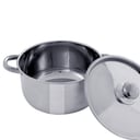 طقم طناجر مع ملاعق نايلون 12 قطعة ستانلس ستيل من رويال فورد Royalford Stainless Steel Induction Safe 12Pc Casserole