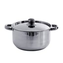 طقم طناجر مع ملاعق نايلون 12 قطعة ستانلس ستيل من رويال فورد Royalford Stainless Steel Induction Safe 12Pc Casserole