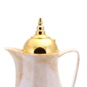 Royalford 1L 2 Pieces Marble Tea & Cawa Set - Portable & Leak-Resistant Double Wall