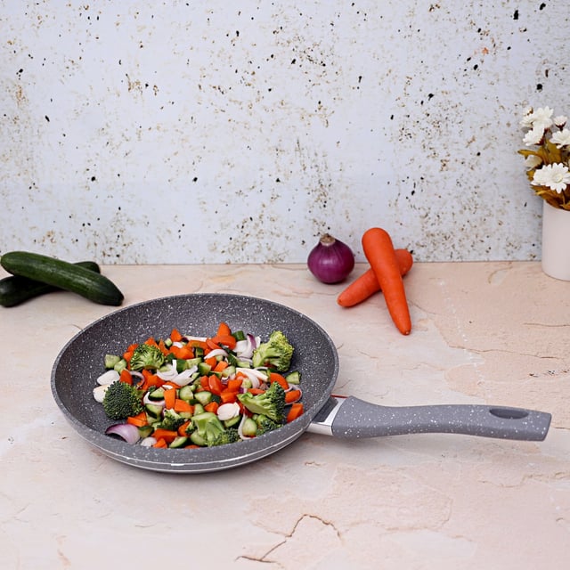 Royalford Smart Fry Pan With Durable Marble Coating – High-Quality Forged Aluminium Construction