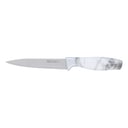 Royalford Royalfprd 5" Marble Designed Utility Knife - All Purpose Small Kitchen Knife Fade Proof