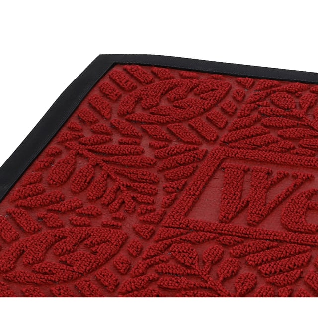 Royalford Rectangular Door Mat - 45 X 75Cm - Home, Shop Outdoor Rubber Mat None Slip Indoor Safety