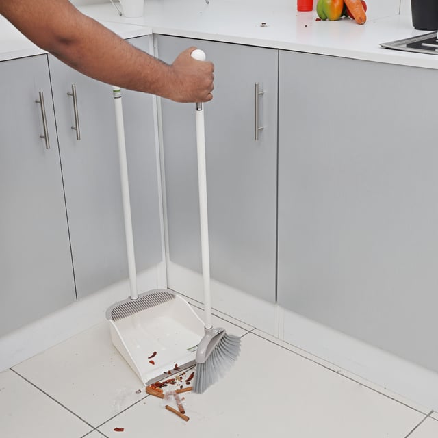 مكنسة يدوية مع مجرفة غبار Hand Brush & Dustpan - Royalford