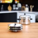 حامل ايدلي 3 طوابق بسعة 12 قطعة من الستانلس ستيل بلون فضي من رويال فورد  Royalford SS Idly Stand/3 Rack with 12Pits