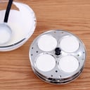 حامل ايدلي 3 طوابق بسعة 12 قطعة من الستانلس ستيل بلون فضي من رويال فورد  Royalford SS Idly Stand/3 Rack with 12Pits