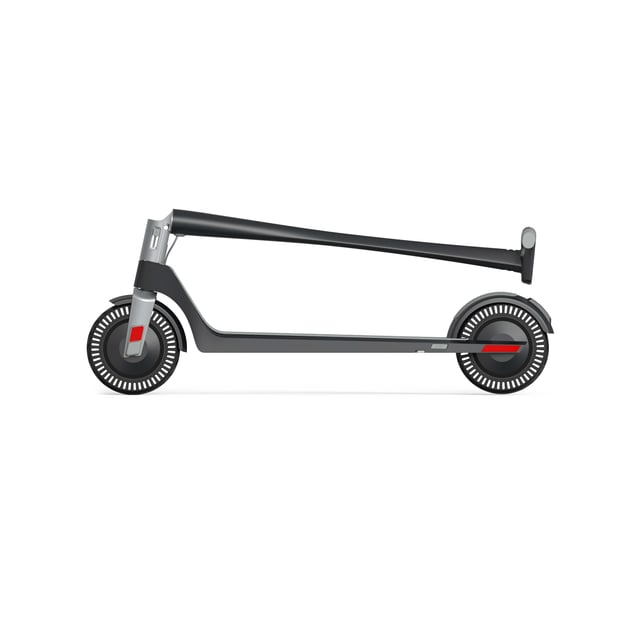 Unagi Model One E500 Electric Scooter Dual Motor One Click Folding Scooter, Aluminum & Carbon Fiber Materials, 3-Speed Setting Matte Black