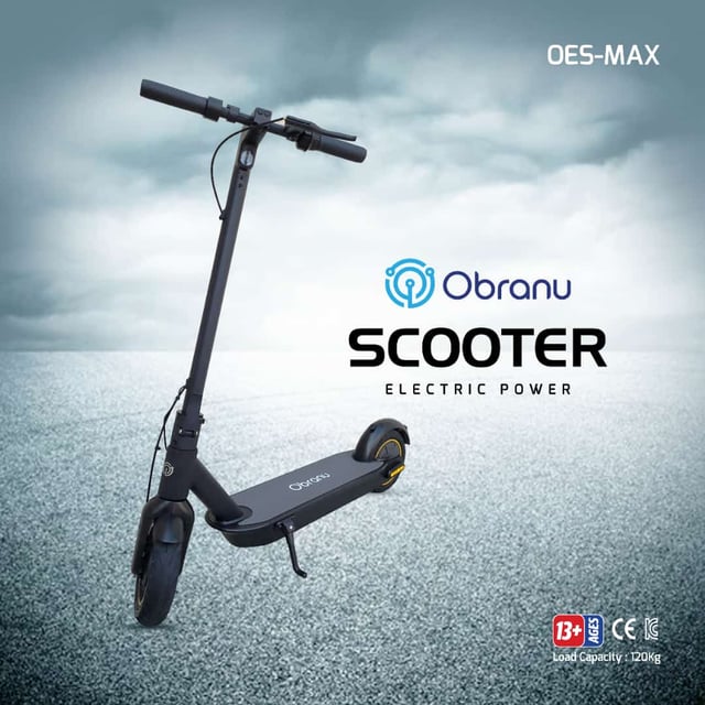 سكوتر كهربائي للكبار 25 كمس اوبرانو Obranu Scooter Electric OES-MAX