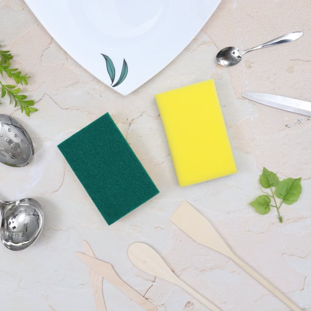 ليفة مواعين قطعتين من رويال فورد Royalford Sponge Scrubber Set, 2 Pcs