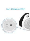 promate Cute Dog Design Portable Wireless Kid’s Bluetooth Speaker White/Black