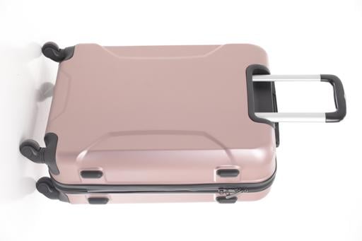 PARA JOHN Hardside 3 Pcs Trolley Luggage Set, Rosegold