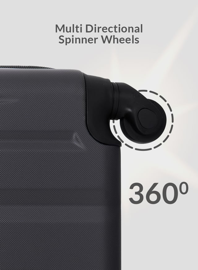 PARA JOHN Travel Luggage Suitcase Set of 4 - Trolley Bag, Carry On Hand Cabin Luggage Bag – Lightweight Travel Bags with 360° Durable 4 Spinner Wheels - Hard Shell Luggage Spinner - (20’’, ,2