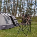 Royalford Folding Camping Chair with Travel Carry Bag | RF10132 | Lightweight Campsite Portable Chair with Cup Holder Perfect for Camping, Festivals, Garden, Caravan Trips, Fishing, Beach