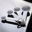 طقم ملاعق قياس توابل سيراميك 4 قطع Royalford - Ceramic Measuring Tool Set, 4 Pcs