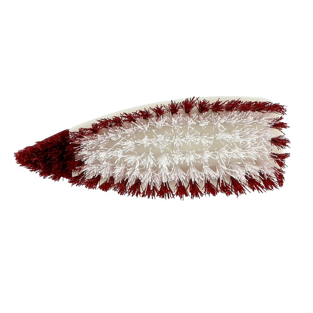 فرشاة تنظيف السجاد يدوية أحمر وأبيض من رويال فورد Royalford Plastic Cleaning Brush