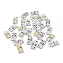 لعبة دومينو (صندوق لعبة الدومينو)  TA SPORT DOMINOES METAL BOX