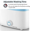 غسالة ملابس صغيرة ومحمولة مع نشافة Folding Washing Machine 1.8kg