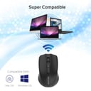 promate 2.4GHz Wireless Ergonomic Optical Mouse