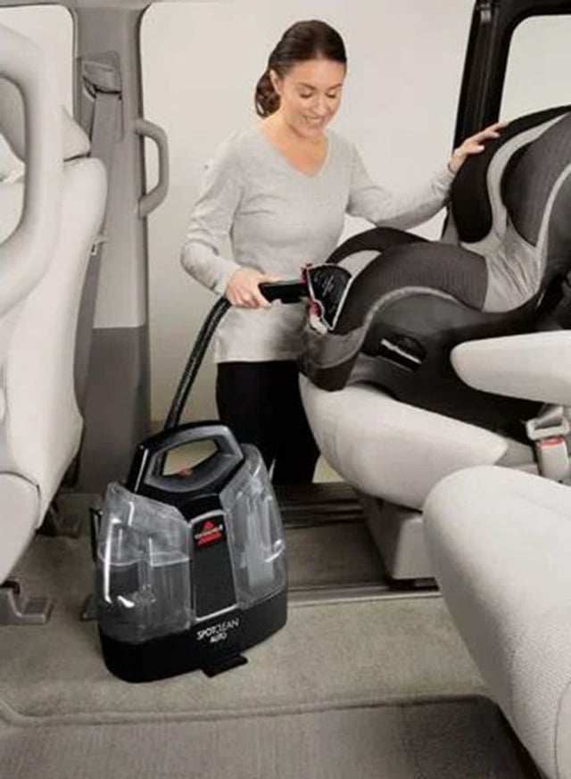 مكنسة بيسيل سبوت كلين لغسيل السجاد والفرش 360 مل 330 واط BISSELL Spot Clean Canister Vacuum Cleaner 4720E