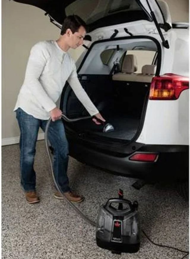 مكنسة بيسيل سبوت كلين لغسيل السجاد والفرش 360 مل 330 واط BISSELL Spot Clean Canister Vacuum Cleaner 4720E