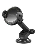 ِشاحن لاسلكي وهولدر سيارة بقدرة 10 وات | C77 Wireless Car Charger Holder For Smartphones Black
