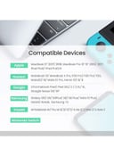 UGREEN USB C Cable, Nylon-Braided USB-C to USB-C 2.0 Cord Compatible for iPad mini/Pro/New MacBook, Galaxy S21+, S21Ultra, Huawei P30 P20, Xiaomi 11Ultra, etc-1M Black