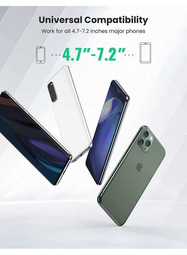 UGREEN Magnetic Car Mount Dashboard Cell Phone Holder black