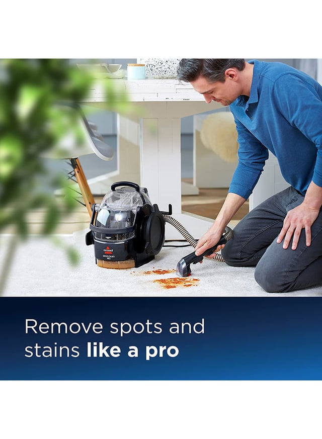مكنسة بيسيل سبوت كلين برو الإحترافية لغسيل السجاد 2.8 لتر 750 واط BISSELL Spotclean PRO Portable Carpet Cleaner 1558E